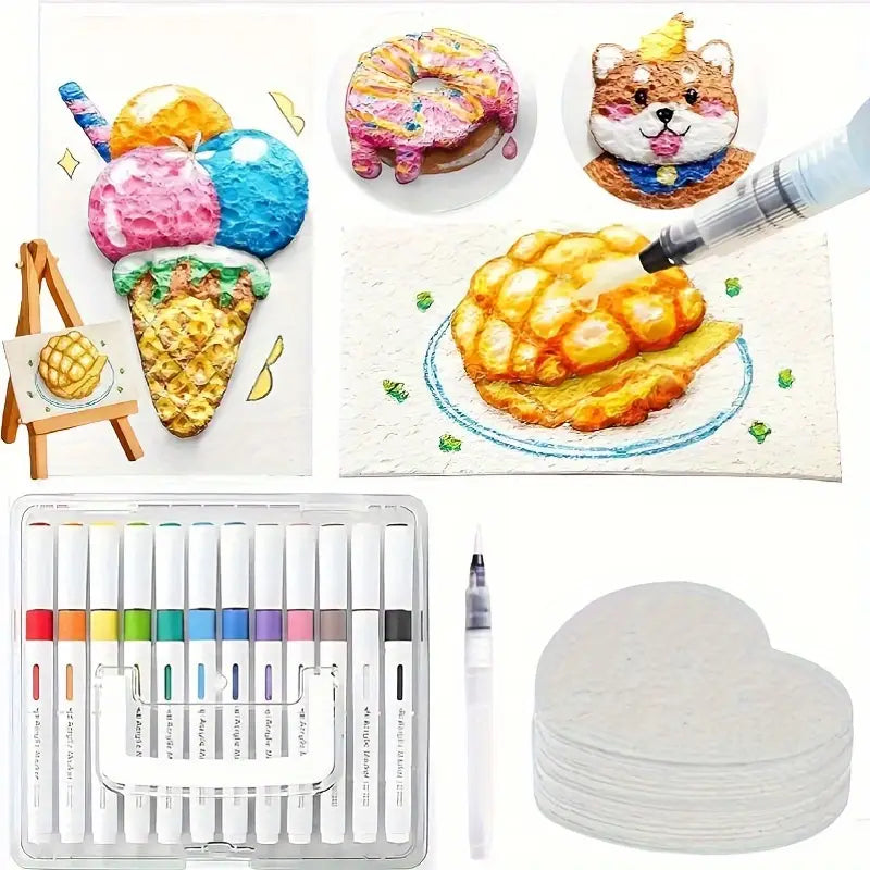 Créa’Relief – Kit de Peinture Magique